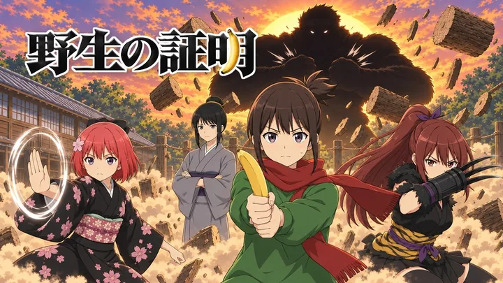 ニンジャ犯科帳 第10話「野生の証明」のキービジュアル